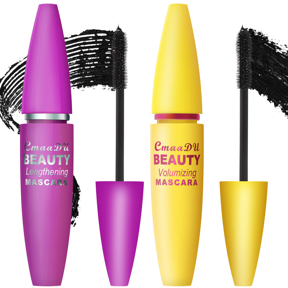 CmaaDu Makeup 4D mascara thick curling is not easy to smudge false eyelashes