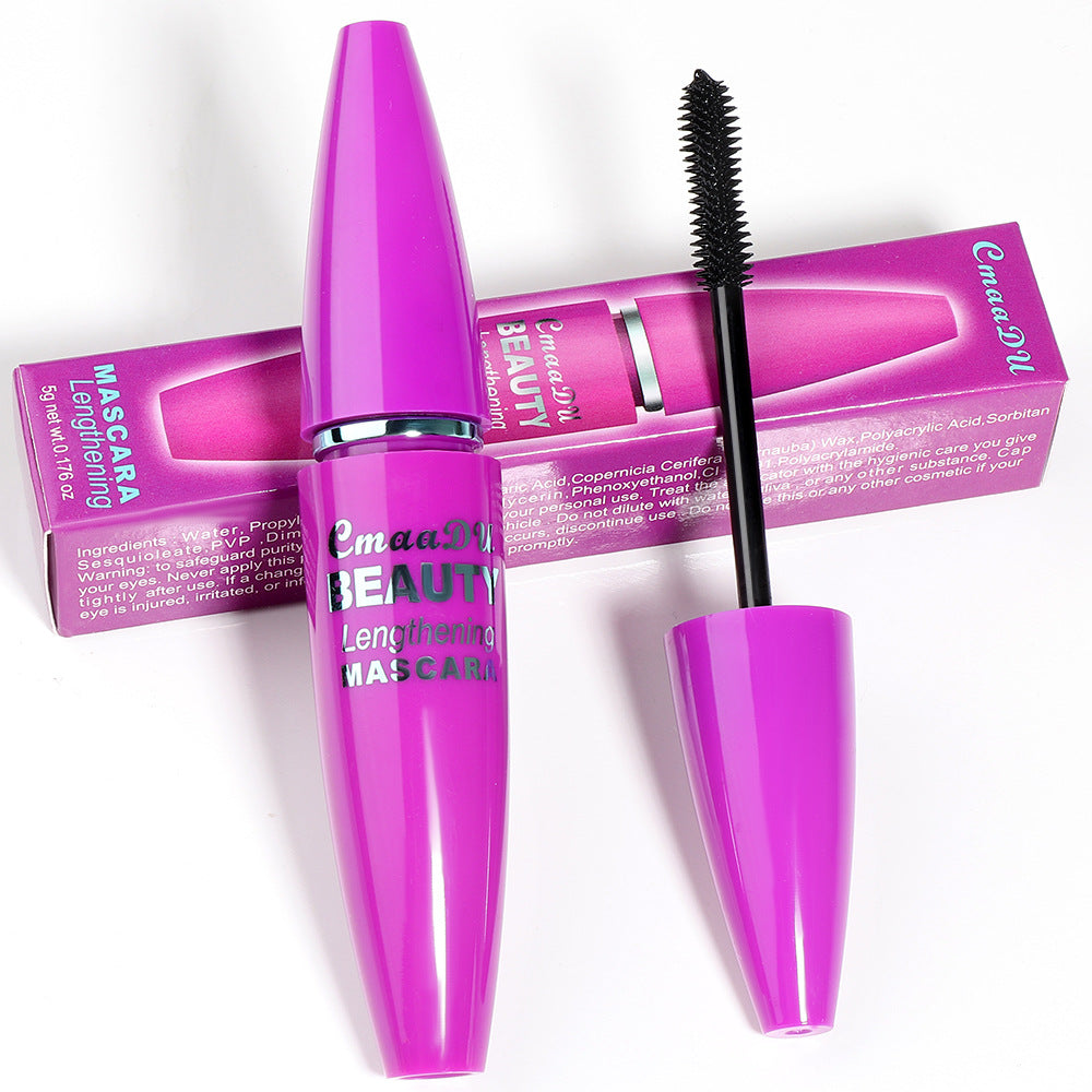 CmaaDu Makeup 4D mascara thick curling is not easy to smudge false eyelashes