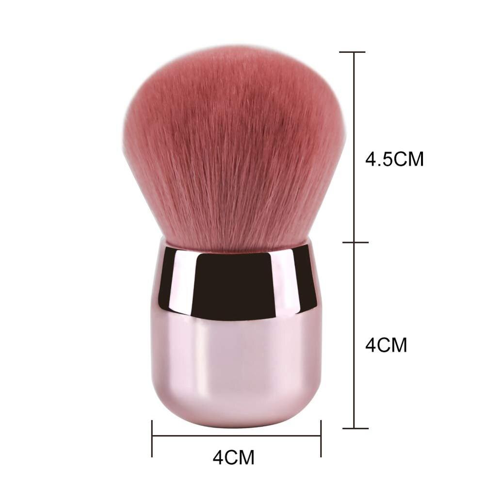 Single Brush for Face Kabuki Makeup Brush Colorful Brush For Concealer Perfect Mixing Cosmetic Soft Synthetic Makeup Tools