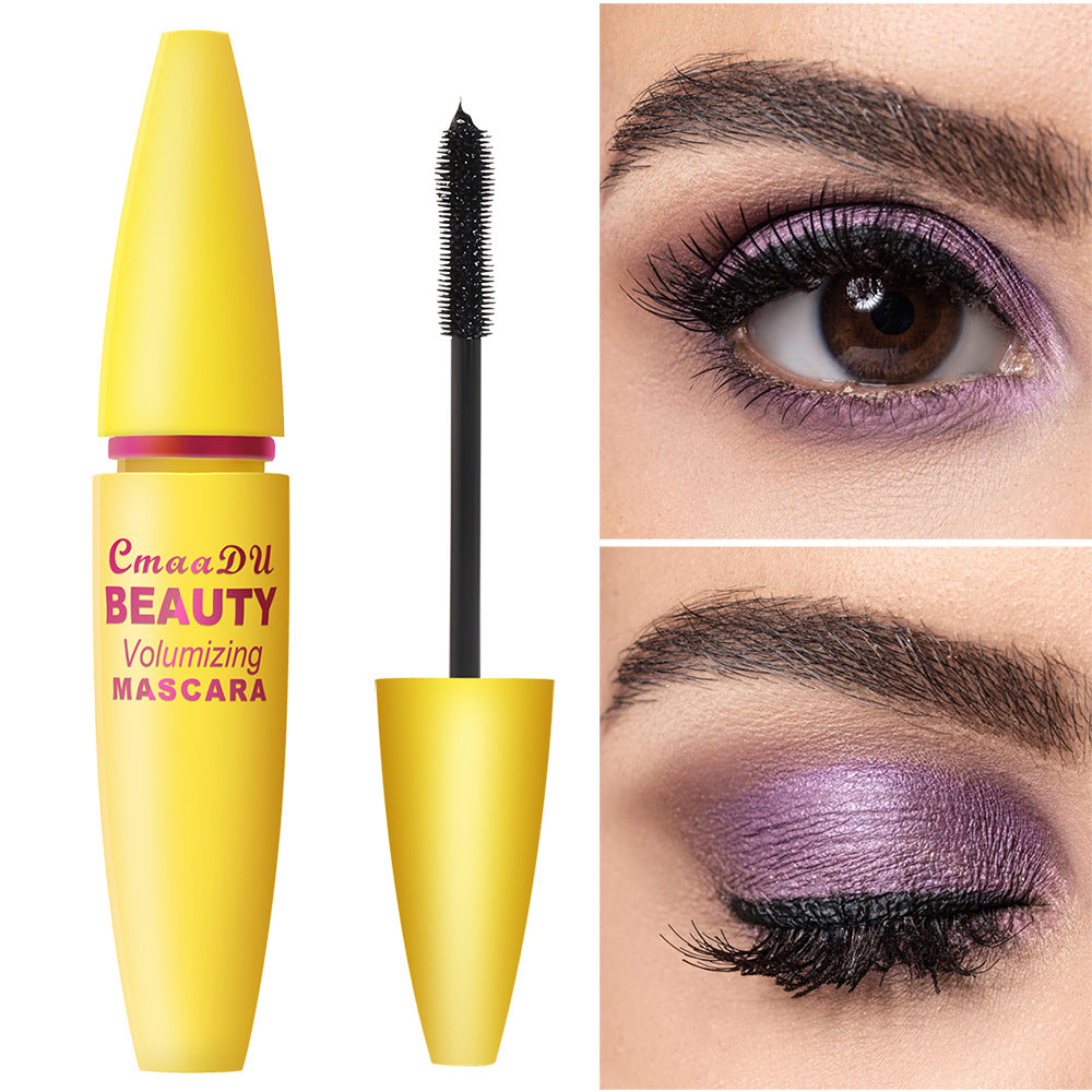 CmaaDu Makeup 4D mascara thick curling is not easy to smudge false eyelashes